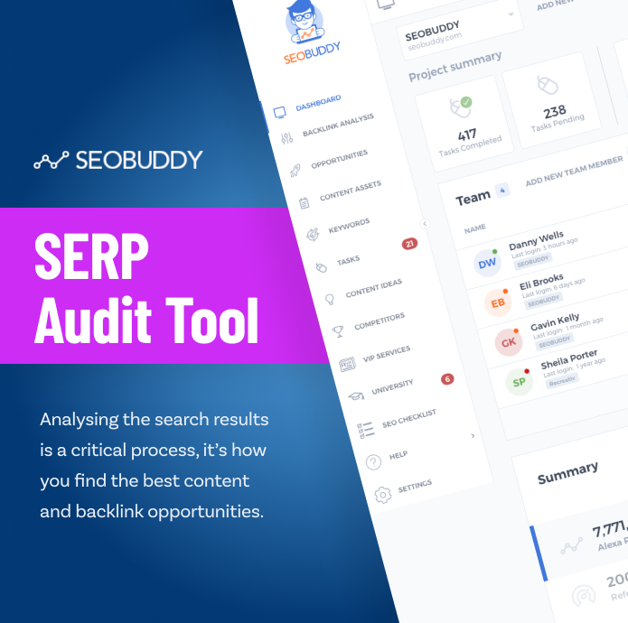 SERP Audit tool