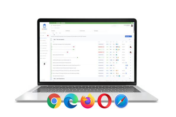 SEO Buddy Checklist Web Application