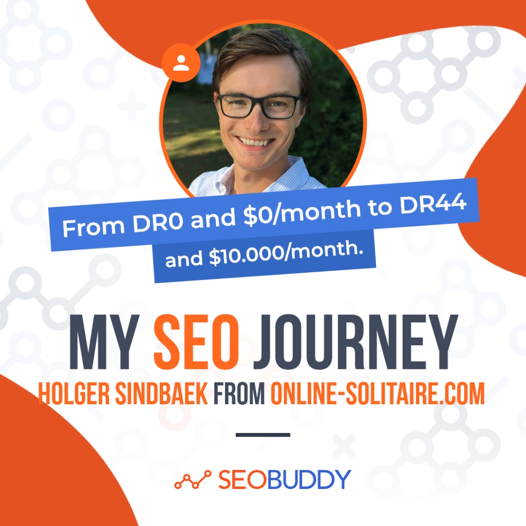 Holger Sindbaek from online-solitaire.com share his SEO journey