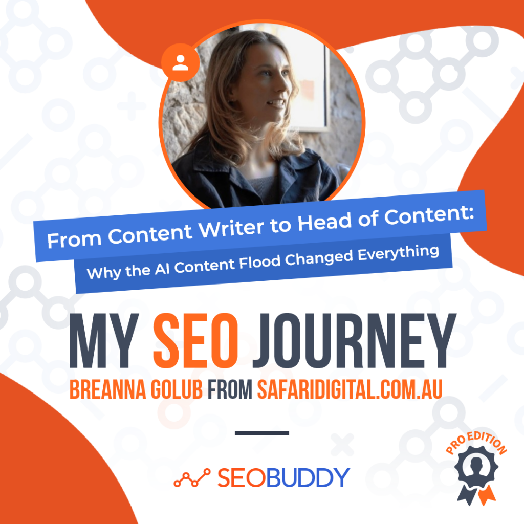 Breanna Golub from safaridigital.com share her SEO journey