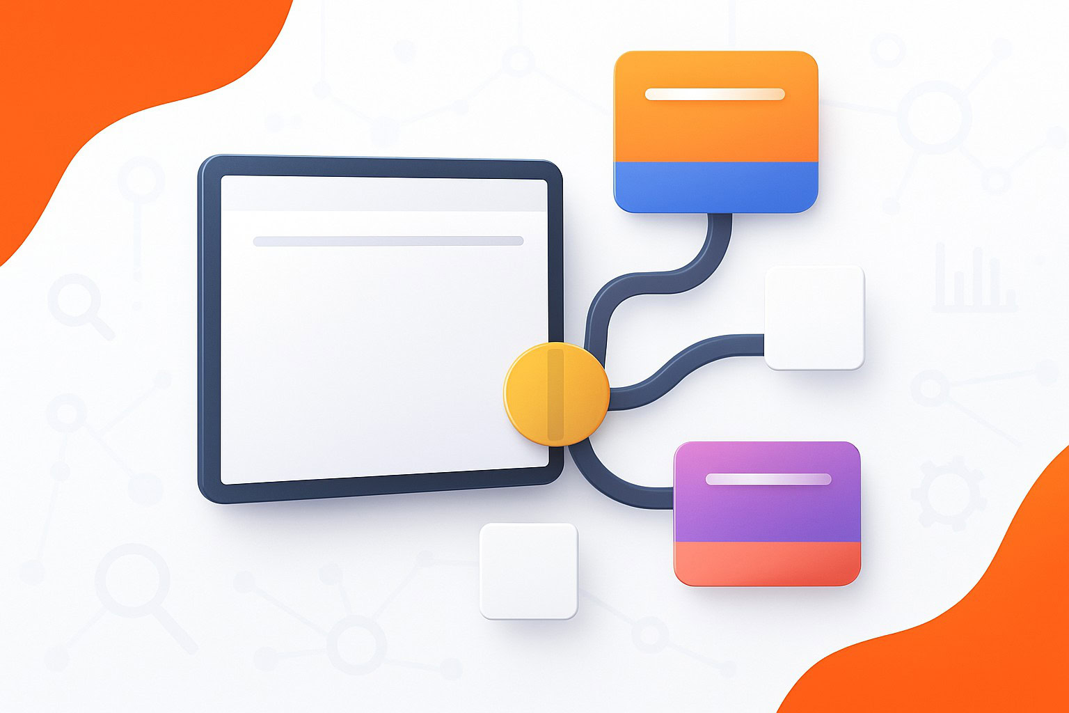 Diagram contrasting a misleading page average with separate page-and-query performance rows