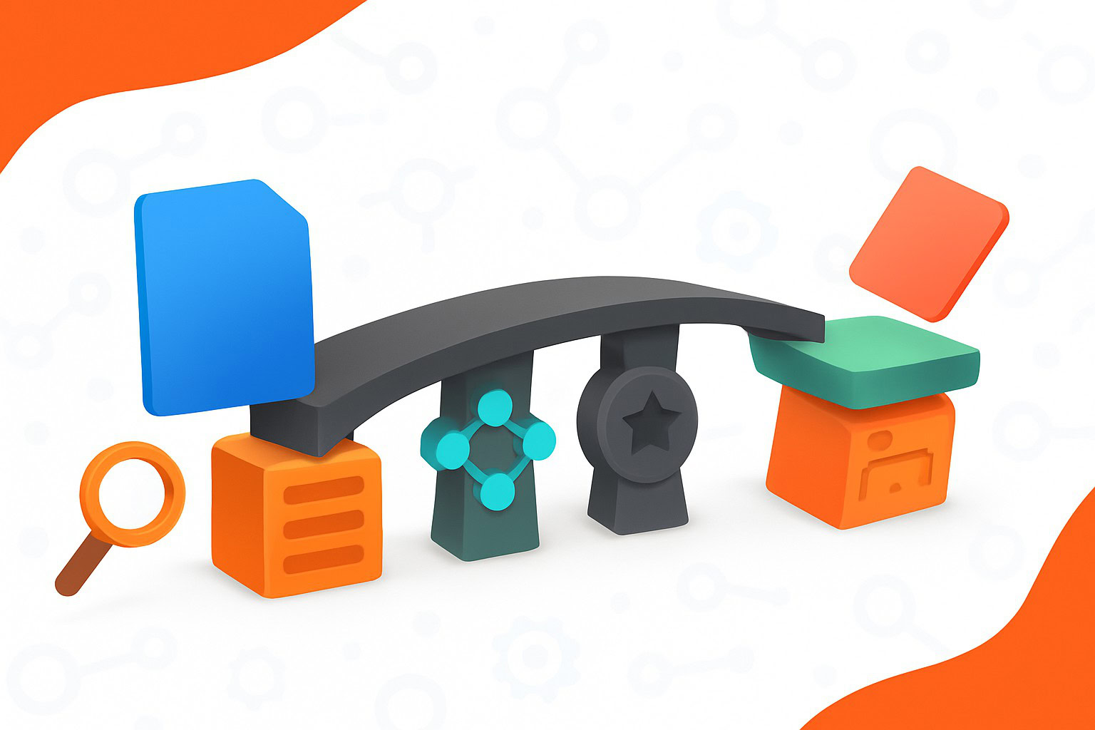 A feasibility gate balancing search fit, evidence, authority, and effort