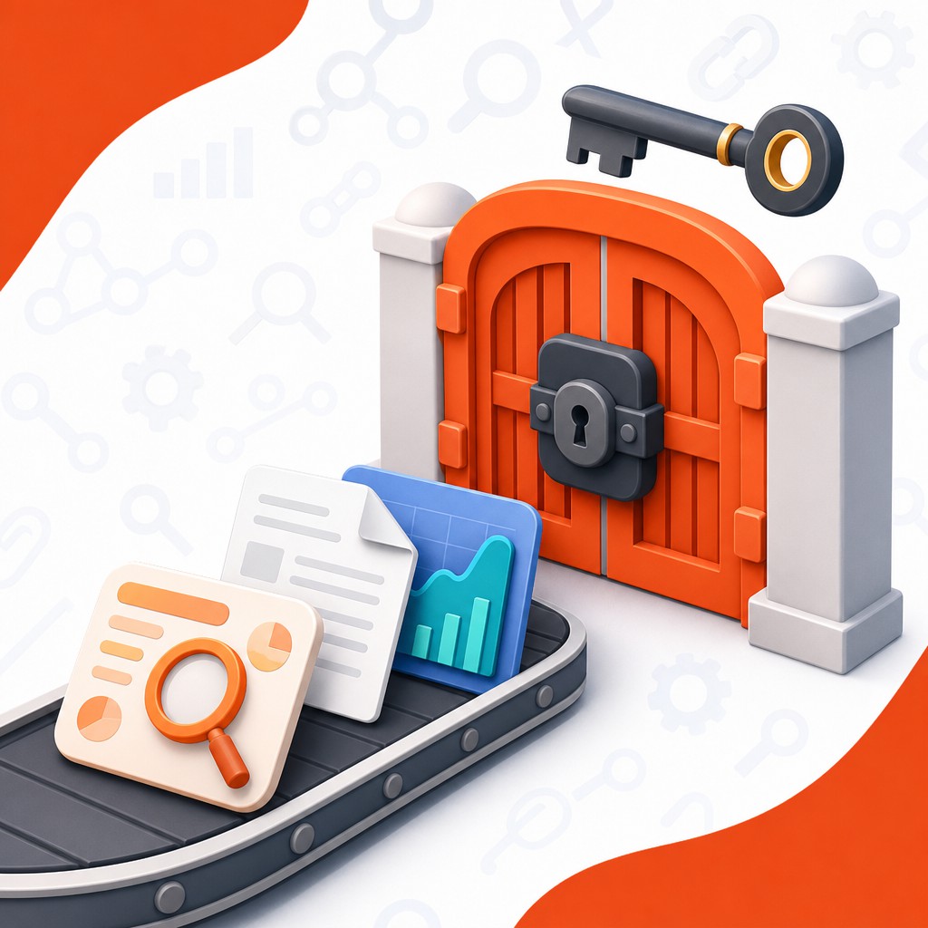 SEO workflow paused at a human approval gate before publication