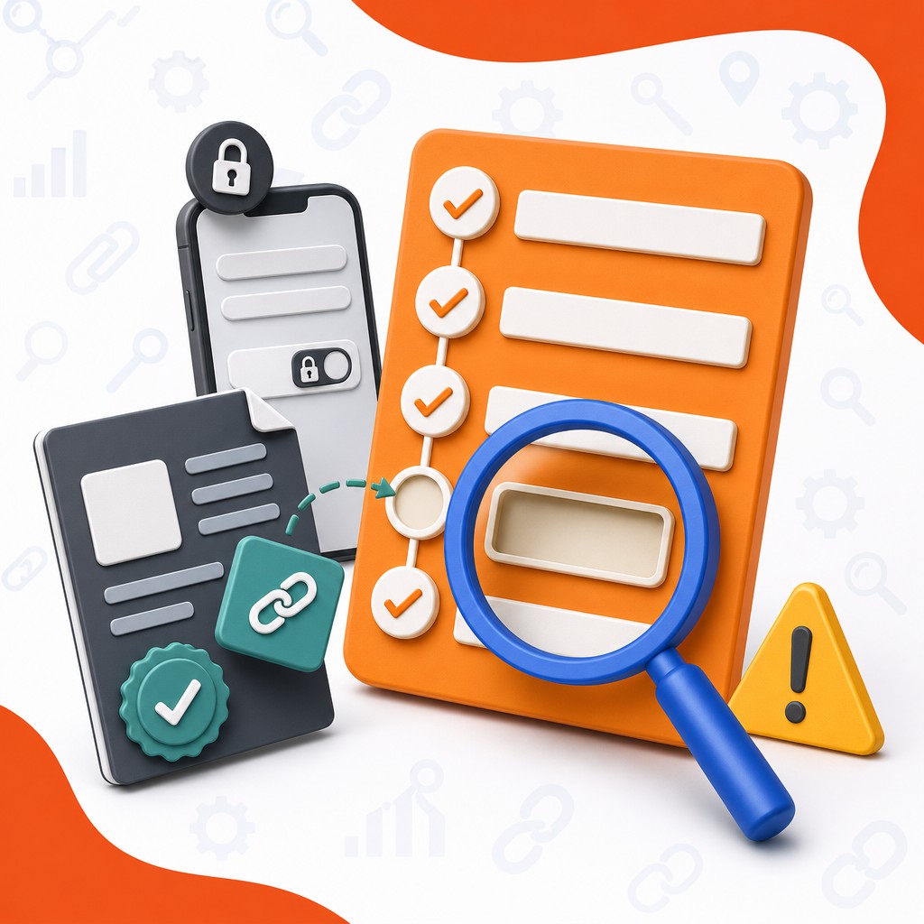 Generated instructions being checked against device settings and source documents