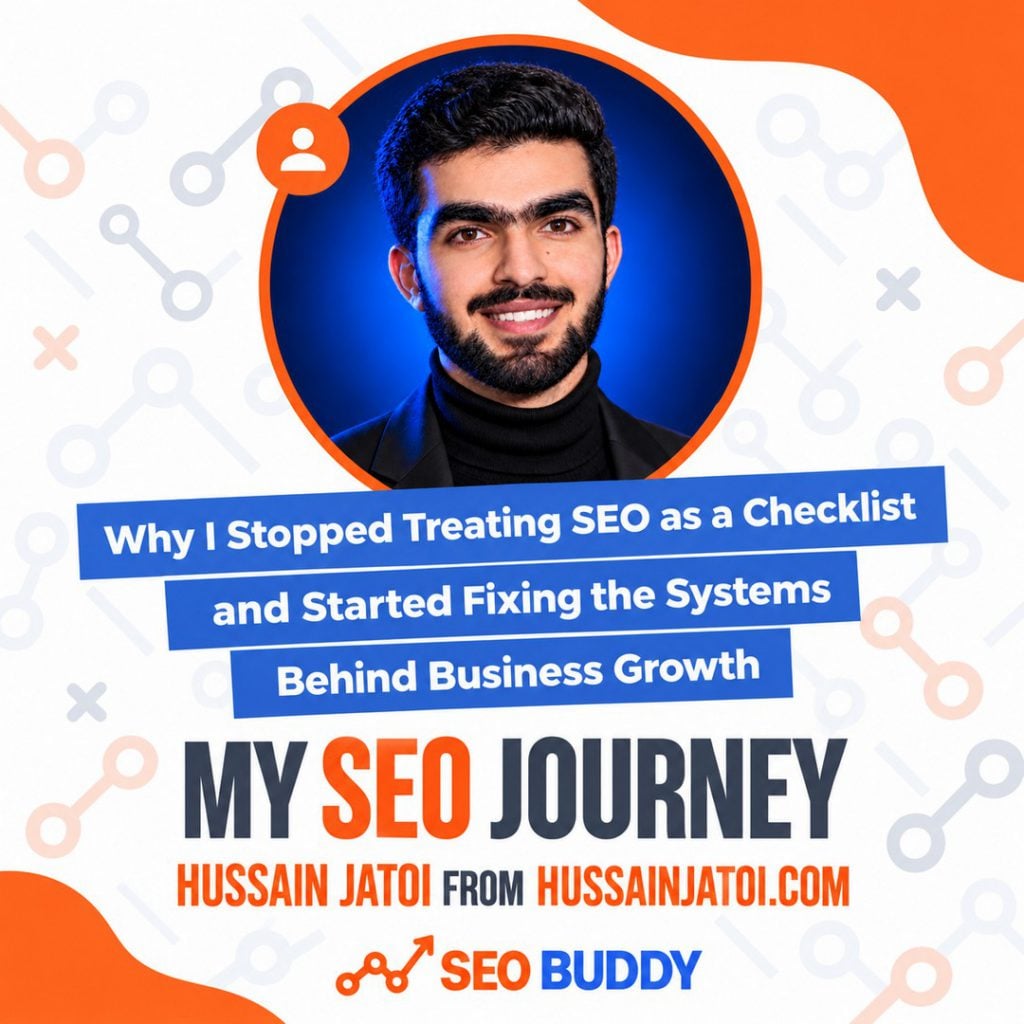 Hussain Jatoi from hussainjatoi.com share his SEO journey