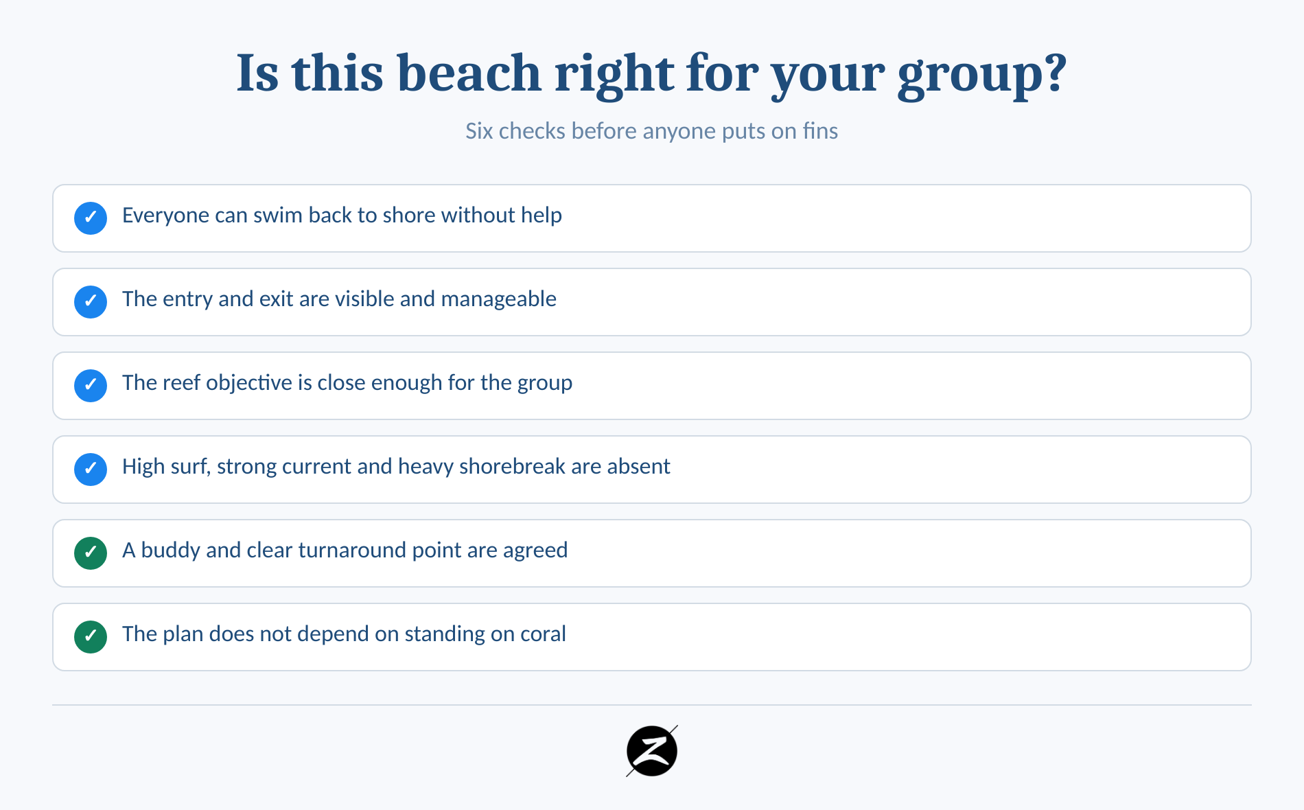 Six checks for deciding if a Maui snorkeling beach suits a beginner.